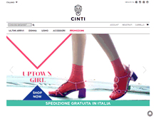 Tablet Screenshot of cinti.it
